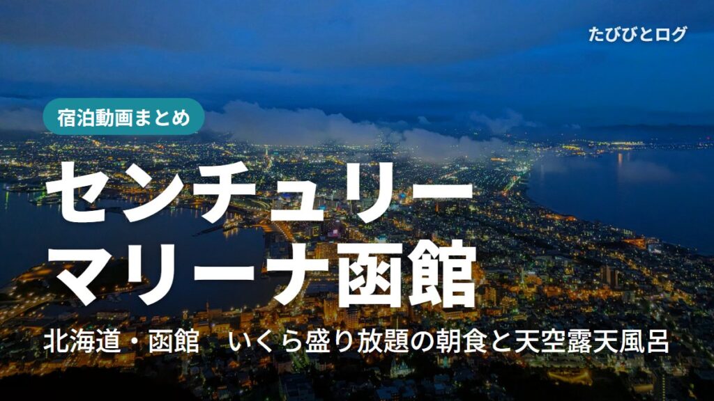 函館山から見た函館の夜景